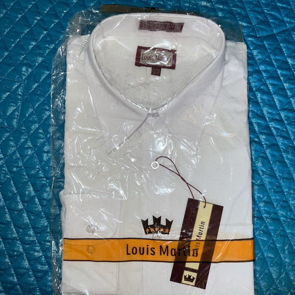White Louis Martin button up